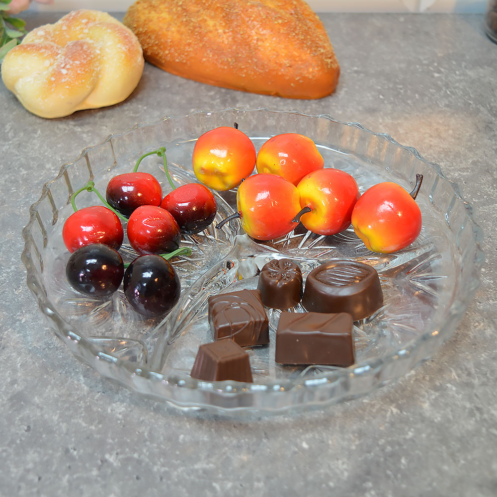 Менажница 3-х секционная 23,5см "Spring"