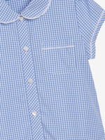 Платье школьное для девочки Next 771-905, Белый, Голубой