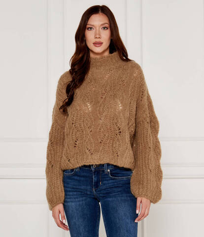 Шерстяной гольф Liu Jo - бежевый(WF4490 MA56P)