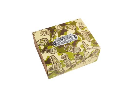 Borodach Prof. Коробка для подарочного набора с наполнителем