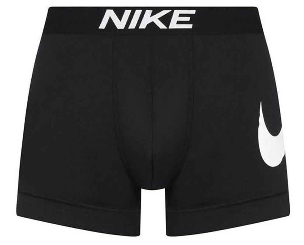 Мужские боксеры спортивные Nike Dri-Fit Essential Micro Trunk 1P - black/white