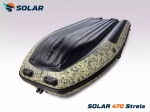 Лодка надувная моторная solar-470 strela jet tunnel