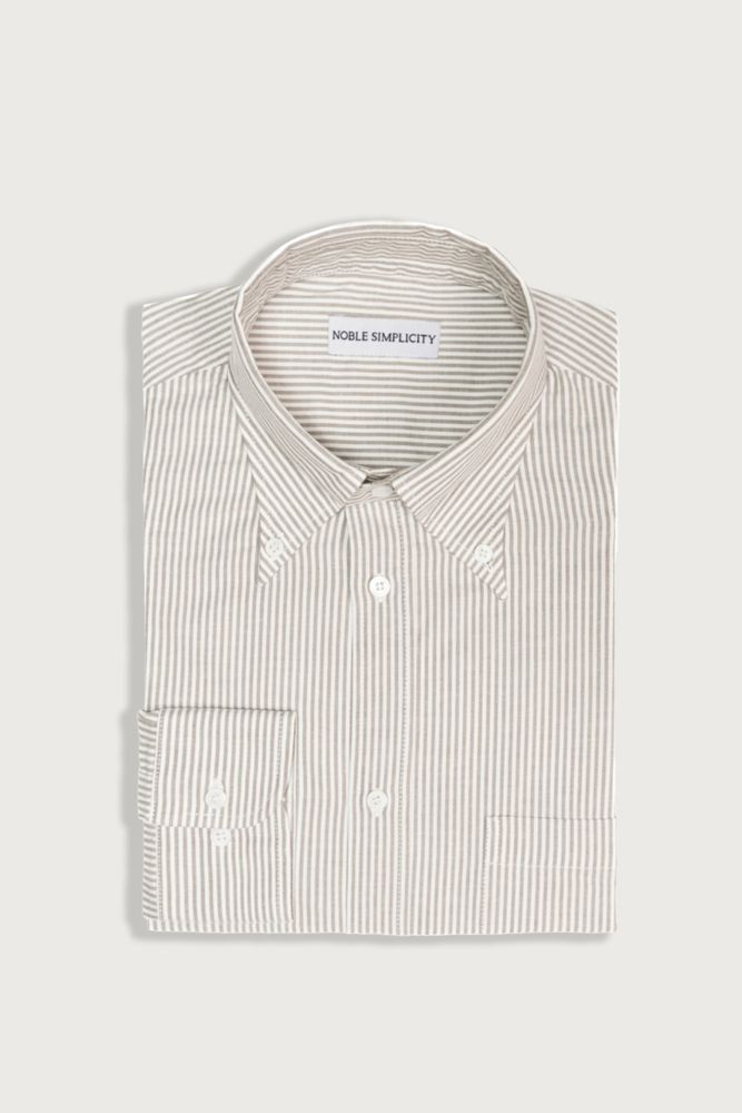 Рубашка button-down (с воротником на пуговицах) из денима синяя