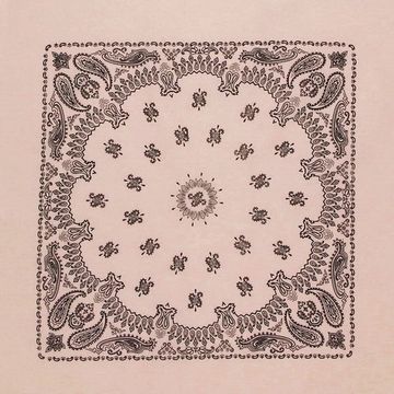 Бандана персиковая черный огурец (020)