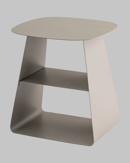 Журнальный столик Leyre металл темно-серый