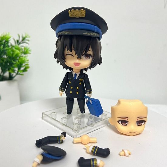 Фигурка нендороид Великий из бродячих псов, Осаму Дадзай пилот, 10 см