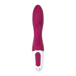 Вагинально-клиторальный вибратор с нагревом Satisfyer Heated Affair (с приложением)
