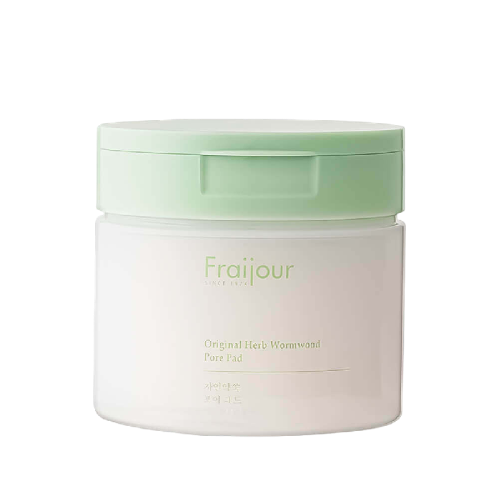 Fraijour Original Herb Wormwood Pore Pad пэды для лица тонизирующие с АНА/ВНА/РНА кислотами