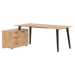 Стол для руководителя угловой 1300 JAY (Джэй)