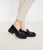 Кожаные мокасины Marc Cain - черный(VB SC.02 L02)