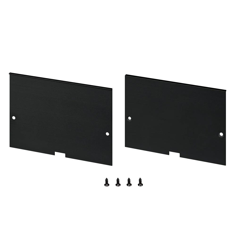 Заглушка POWER-W100H70 BLACK глухая (Arlight, Алюминий) 058520
