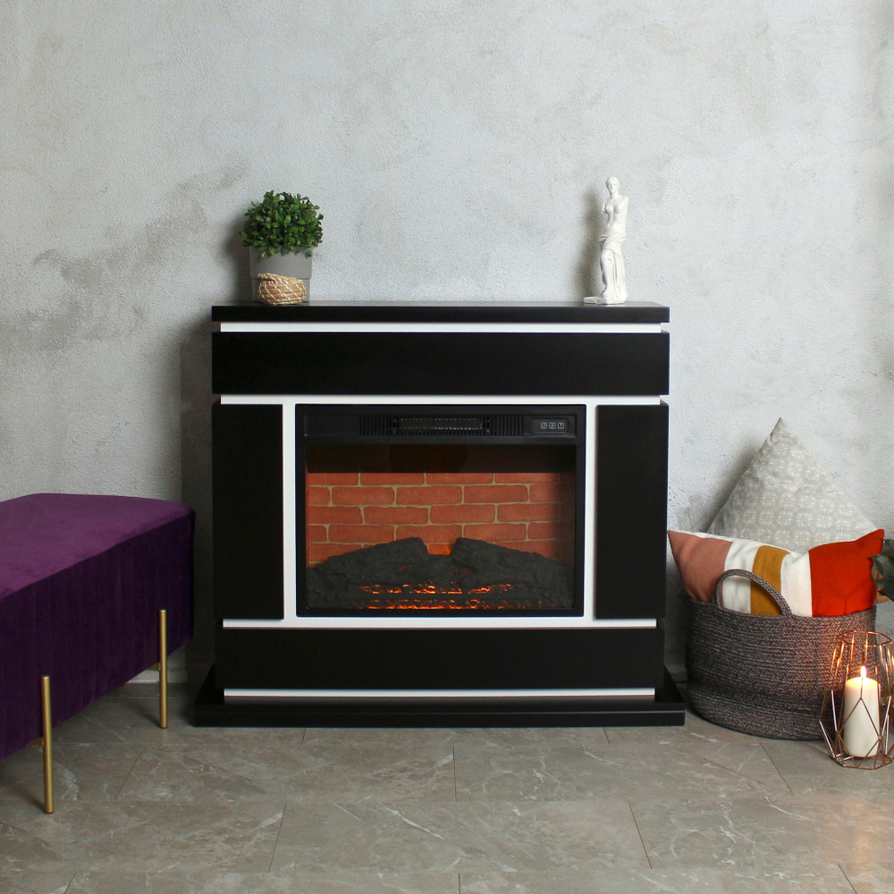 Каминокомплект Real Flame Vega 24 BLM с очагом Irvine 24