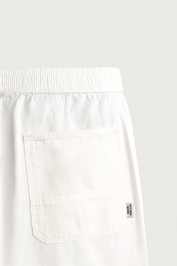ZARA БРЮКИ RELAXED FIT В ЕЛОЧКУ, БЕЛЫЙ