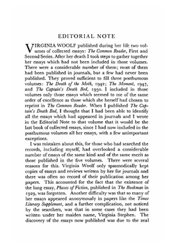 Granite and rainbow : essays | Virginia Woolf