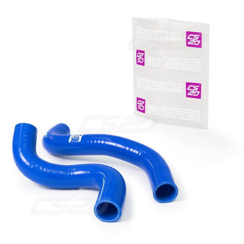 Патрубки радиатора Нива Шевроле ВАЗ 2123 2шт синий силикон Profi CS-20