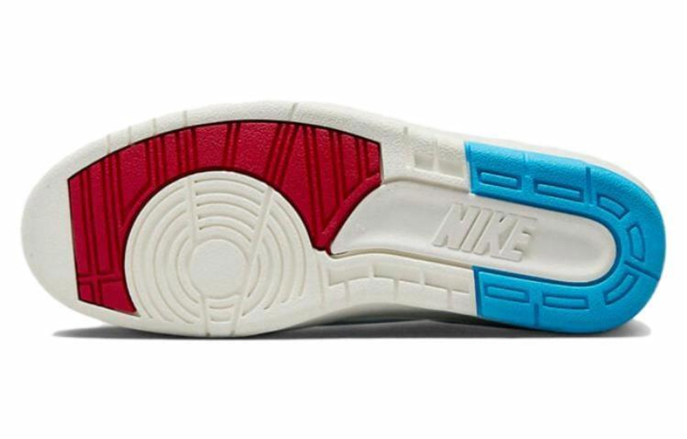 Кроссовки Jordan Air Jordan 2 Low "Gym Red And Dark Powder Blue" (Женская размерная сетка)