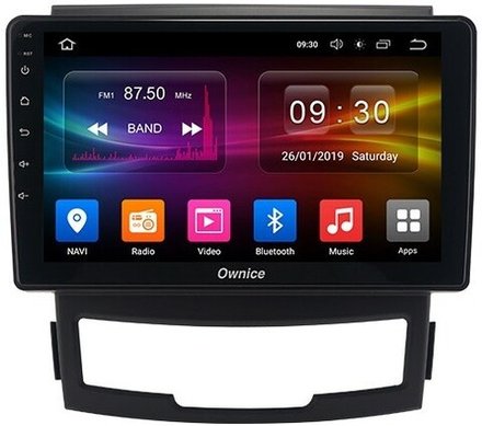 Магнитола для SsangYong Actyon II 2011-2013 - Carmedia OL-9762 QLed, Android 10/12, ТОП процессор, CarPlay, SIM-слот