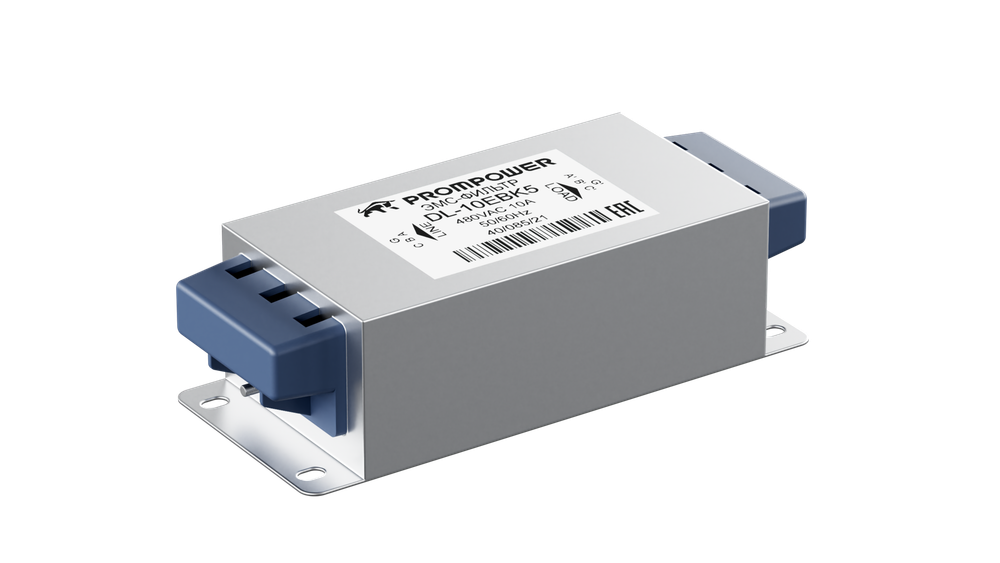 ЭМС-фильтр PROMPOWER DL-10EBK5, 400 В, 10 А, категория C2