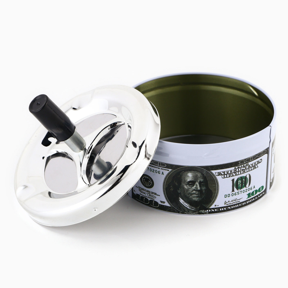 Пепельница бездымная "100 долларов" Ashtray 64E-94711
