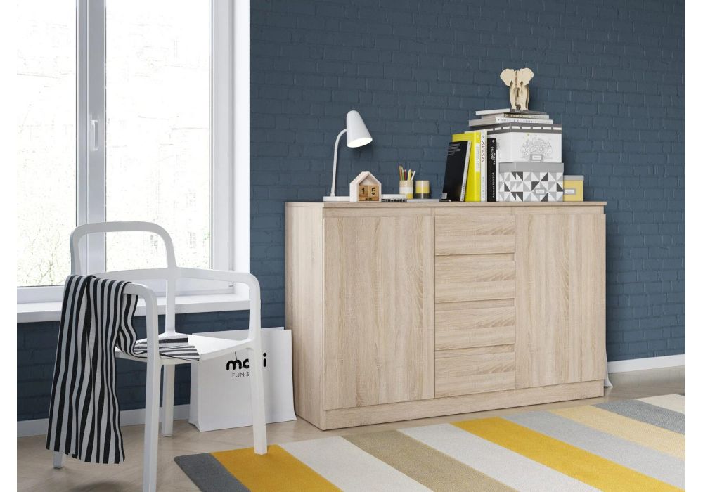 Комод Рунтроп Т-4 дуб сонома