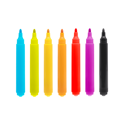 [Пример]Набор цветных фломастеров