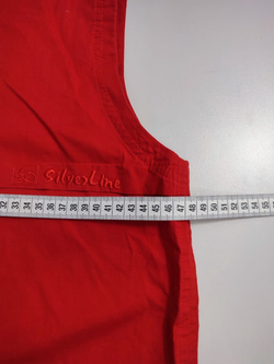 Жилетка на молнии яркая 46 размер