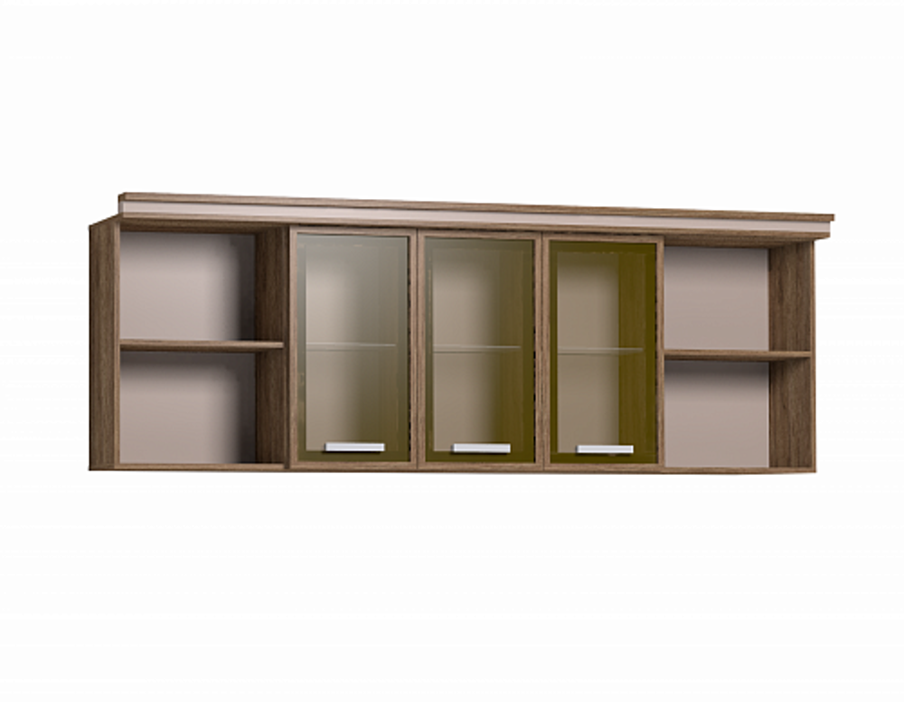 Шкаф навесной Nature 81, дуб табачный