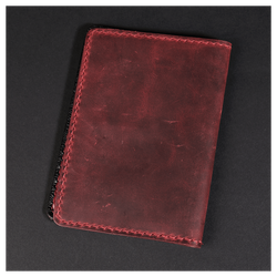 Кожаная обложка на паспорт «Шаманка» (фигура)