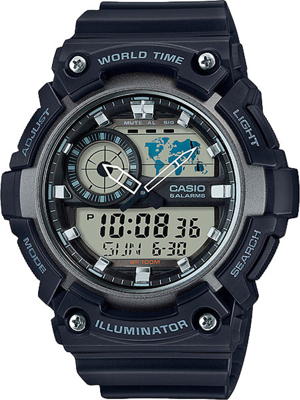 Часы Casio AEQ-200W-1A