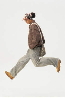 Куртка Nothomme Monterest Year of the Horse Limited Edition Vintage Washed Distressed Detroit Loose Fit Cropped Canvas Jacket