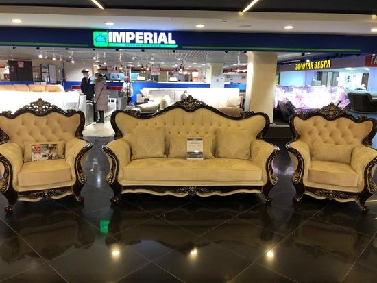 Набор мягкой мебели  ДЖОКОНДА караваджо глянец