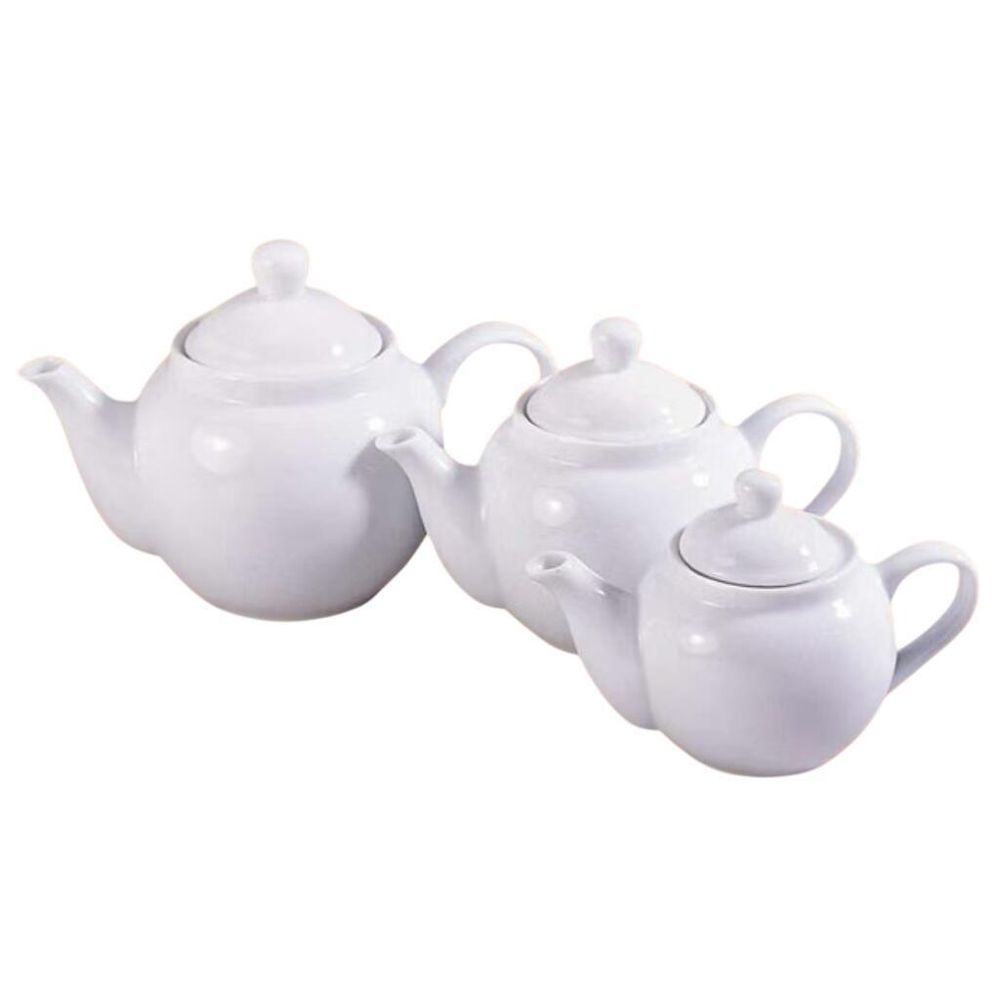 Чайник 310 мл d 9,5 см h10,5 см белый фарфор P.L. Proff Cuisine [1]