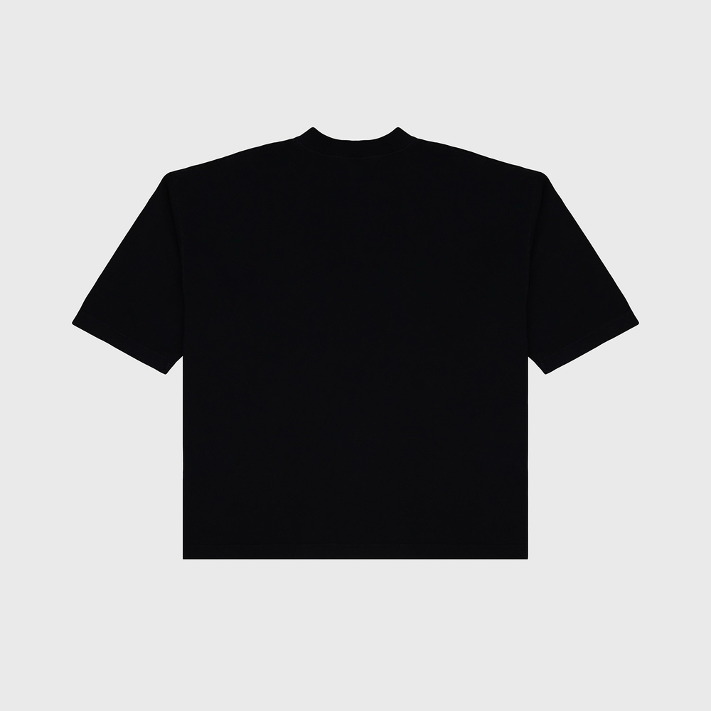Футболка Yeezy Gap Engineered by Balenciaga Logo Tee Black