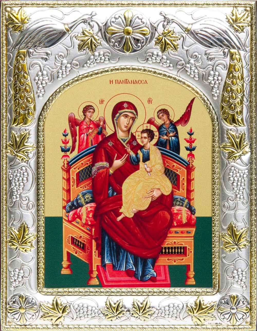 Икона "Божья Матерь Всецарица" 18x14см
