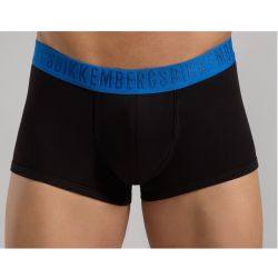 Мужские трусы хипсы (белый, синий, черный) набор 3 в 1 Bikkembergs FASHION BICOLOR BKK1UTR04TR