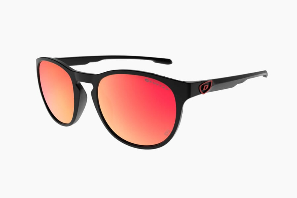 Спортивные очки Demetz Improve / Mat Black Grey Polarized With Red Mirror Cat.3