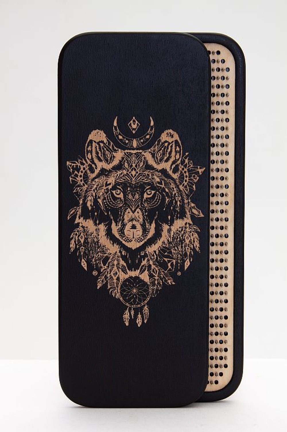 Доска садху Волк медные гвозди