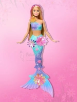 Кукла Барби русалка Flower Magic JDM72