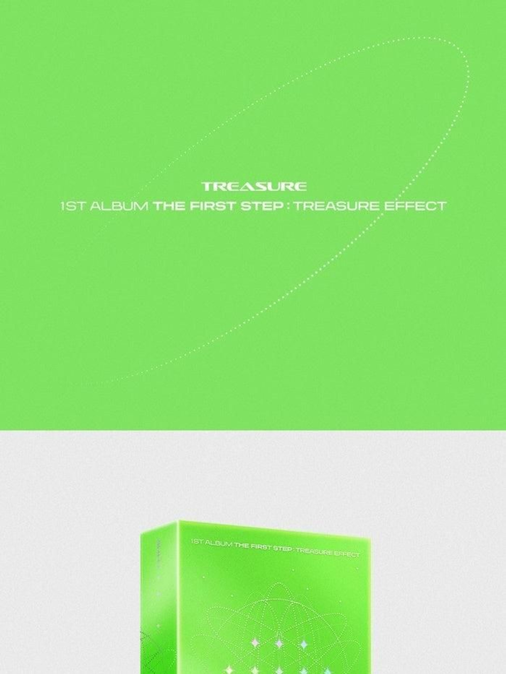 Альбом Treasure - The First Step : Treasure Effect 1st Album 3 Version SET