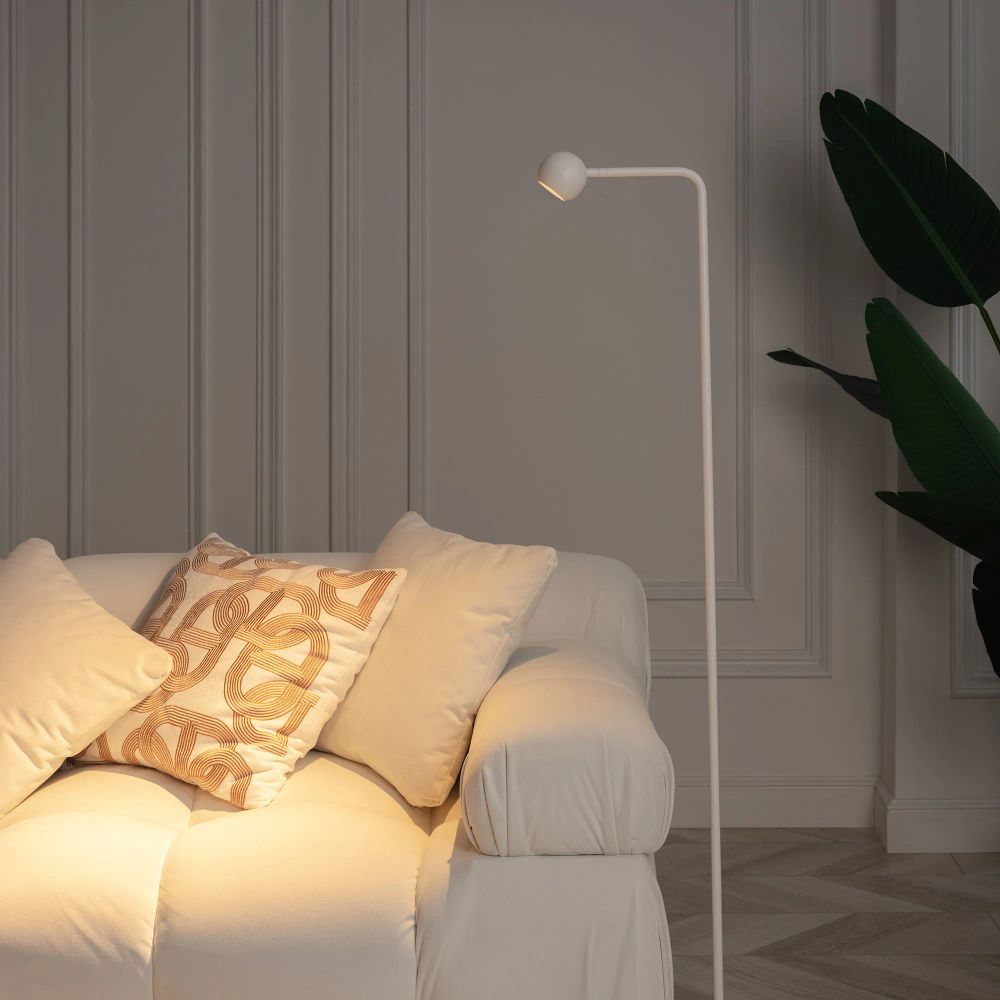 Светильник SP-OTTORI-FLOOR-6W Warm3000 (WH, 30 deg, 230V) (Arlight, IP20 Металл, 3 года) 051029