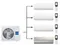 Мульти сплит-система на 4 комнаты 25+25+35+35 м2 Haier 2х AS25S2SF2FA-W+AS35S2SF2FA-W+AS35S2SF2FA-G/4U85S2SR5FA Flexis Super Match