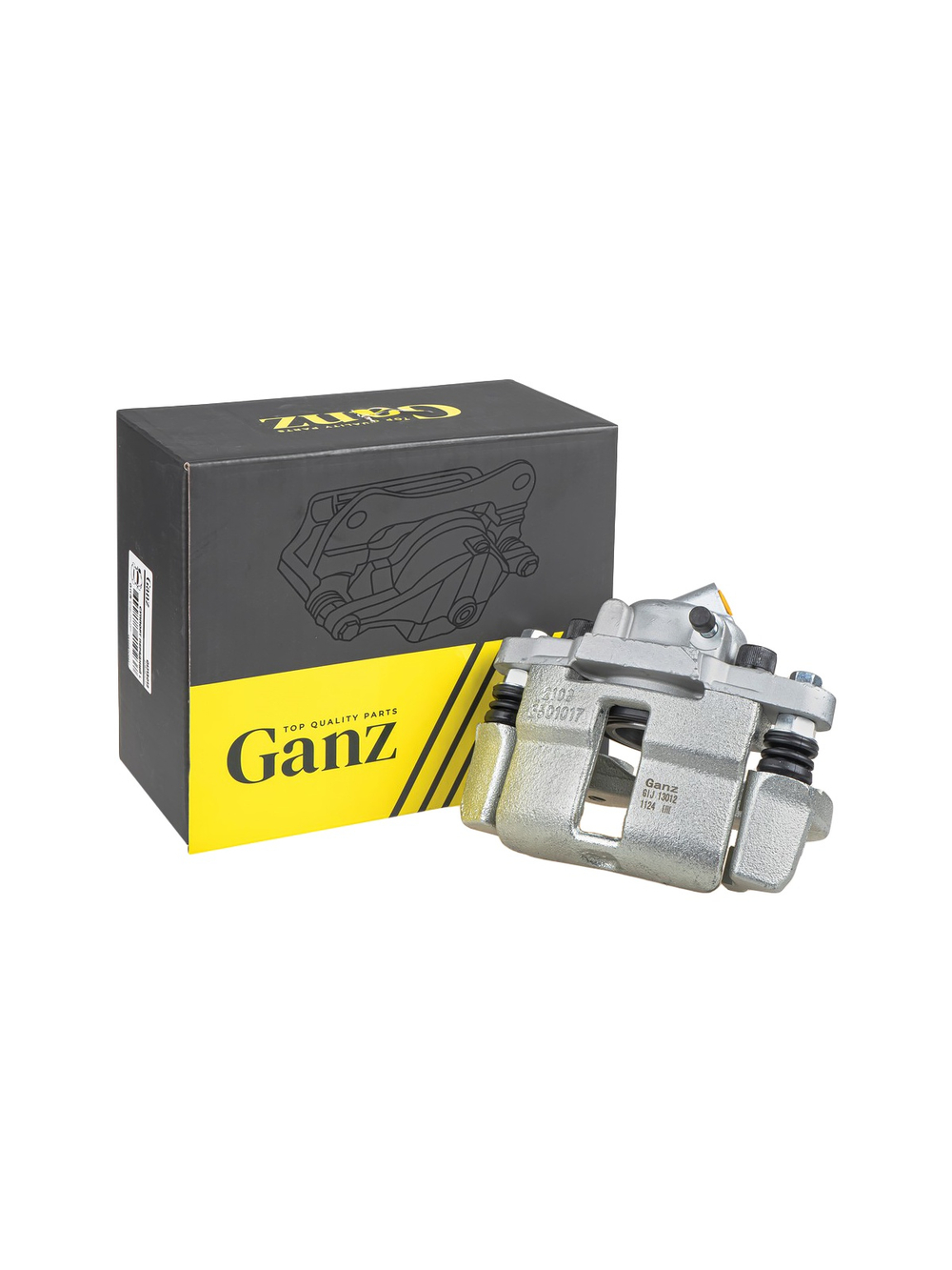 Суппорт томозной передний L (в сборе) для ВАЗ 2108-21099, 2113-2115 GANZ GIJ13012