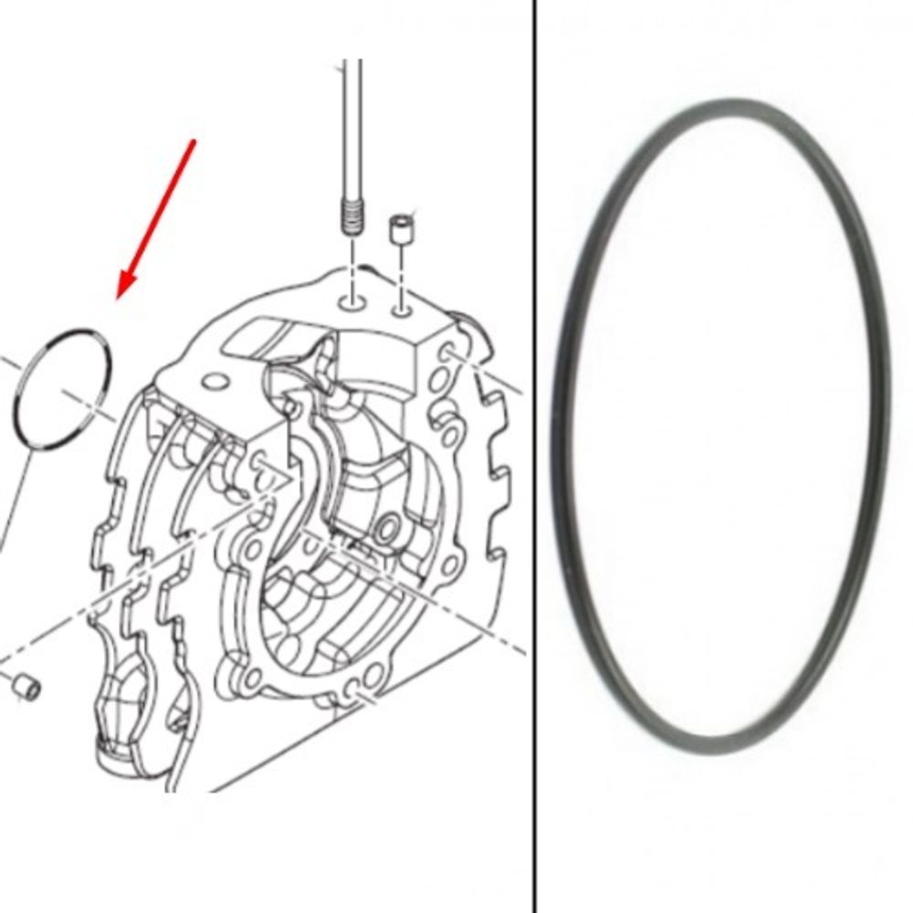 Резиновое кольцо картера TM 60cc