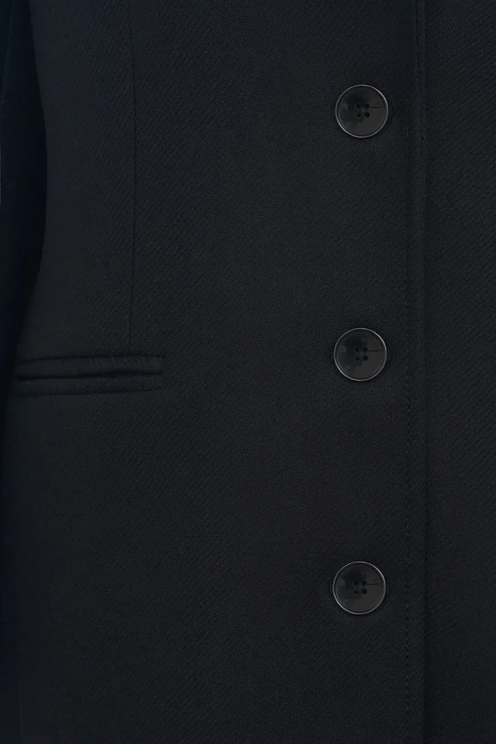 Пальто классическое, Черный