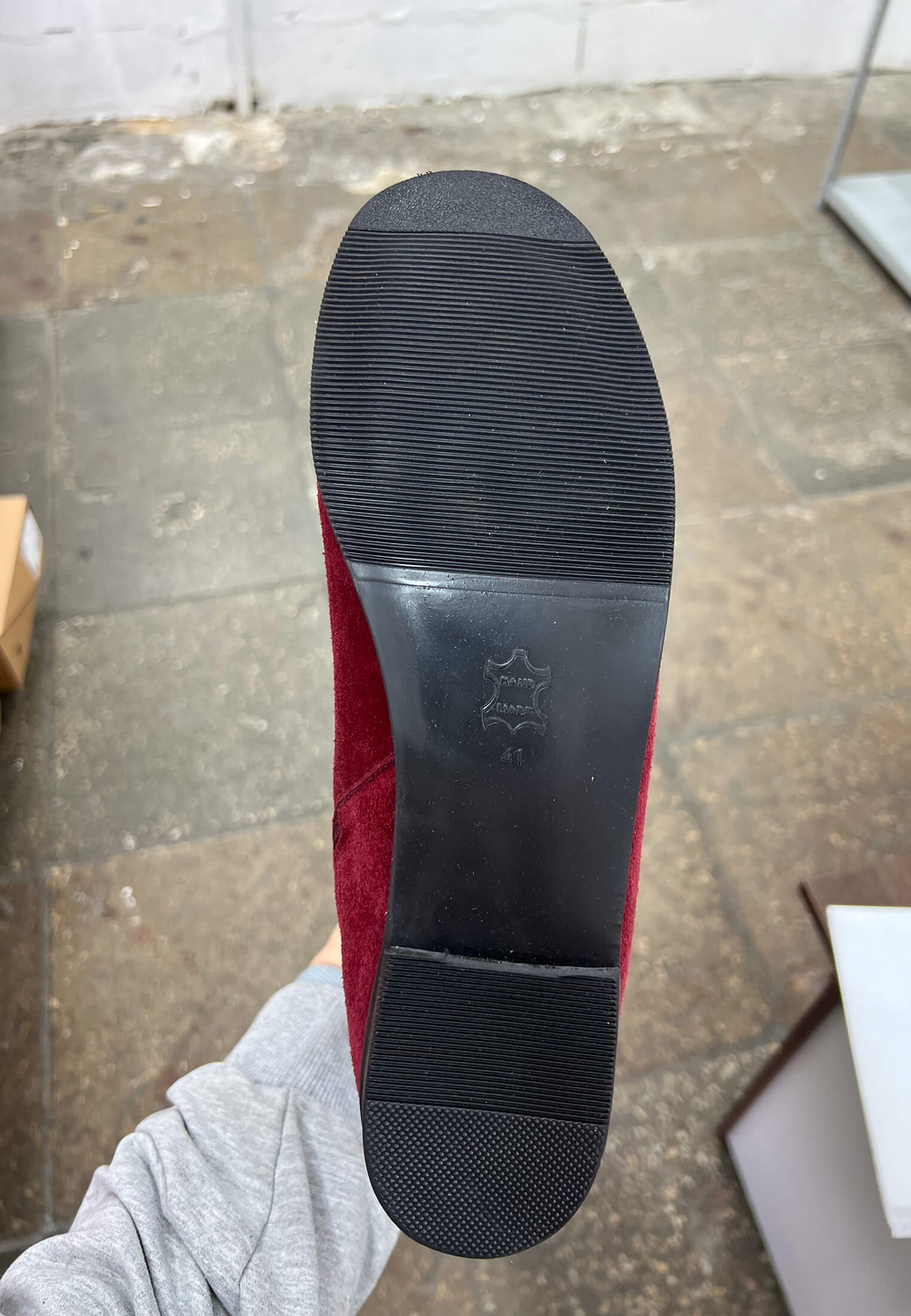 Ботинки // Bordo // Suede