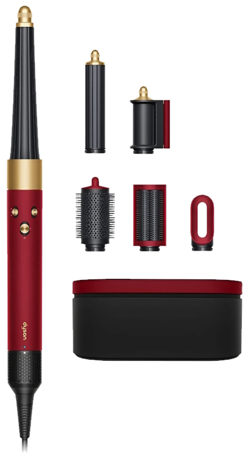 Стайлер Dyson HS08 Airwrap iD Long Barrel (2024) Red Velvet/Gold