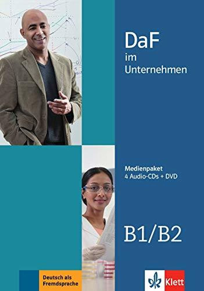 DaF im Unternehmen B1- B2 Medienpaket (4 Audio-CDs+DVD)