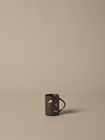 Кружка Ferm Living Koyo, 300 мл, каменная керамика, коричневая