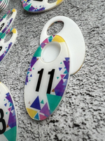 Лазер-фото.ру/ Номерки для гардероба 4х7см (под заказ)