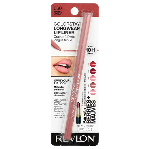 Revlon, Colorstay™, стойкий карандаш для губ, оттенок 660 розово-лиловый, 0,28 г (0,01 унции)
